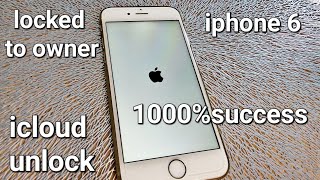 iCloud Unlock iPhone 6 with Forgotten Apple ID and Password* iPhone Locked to Owner 1000% Success✔️