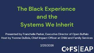 The Black Experience and the System We Inherit