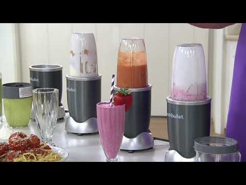 NutriBullet Original 600W High-Speed Blender System w/ Accessories on QVC