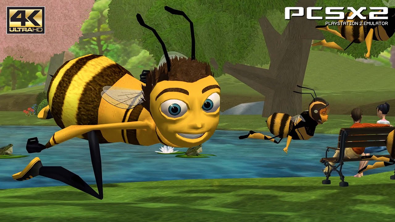 Bee Movie Game - PS2 Gameplay 4k 2160p / 60 FPS / HD Textures (PCSX2)