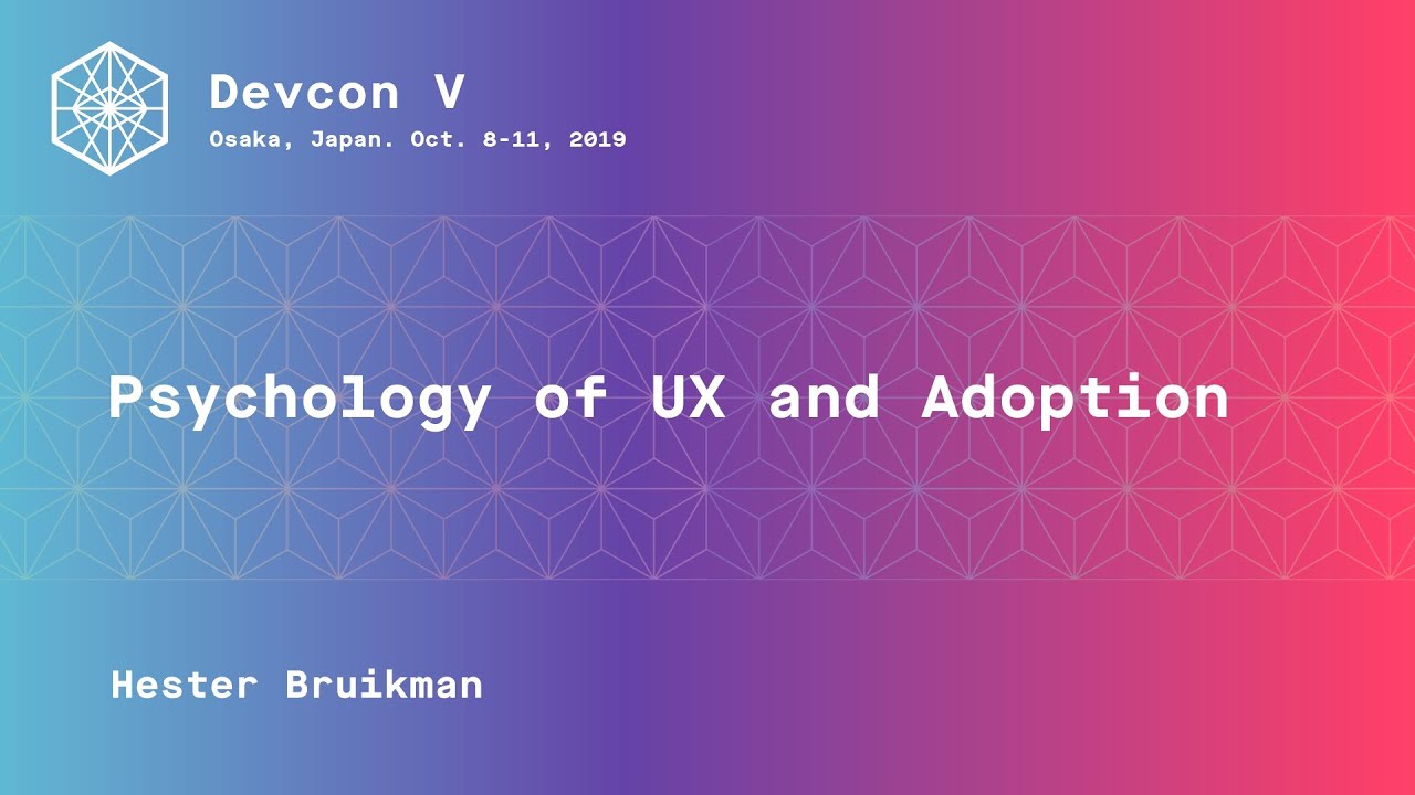 Psychology of UX and adoption preview