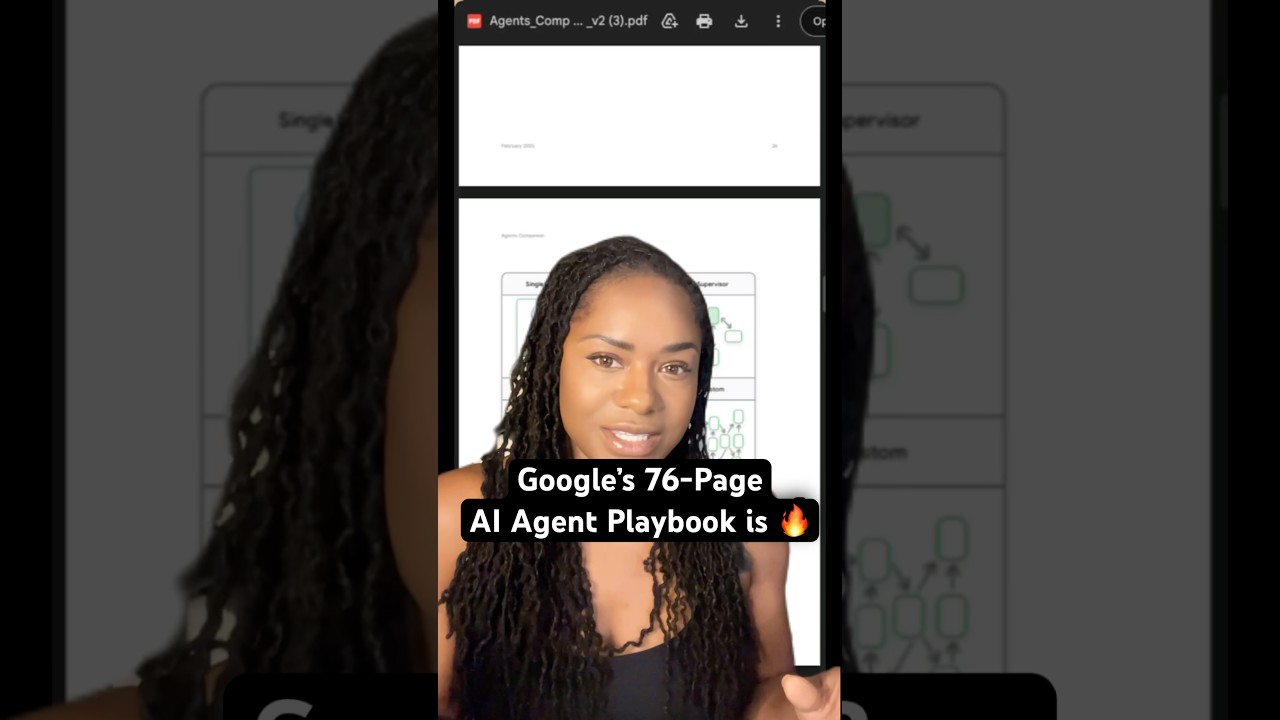 Check out Google’s 76-page AI Agent companion playbook
