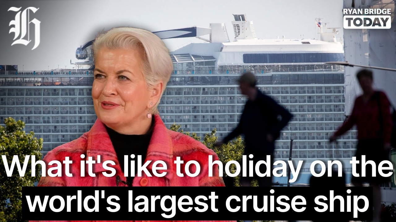 What it's like to holiday on the world's largest cruise ship | Ryan Bridge TODAY