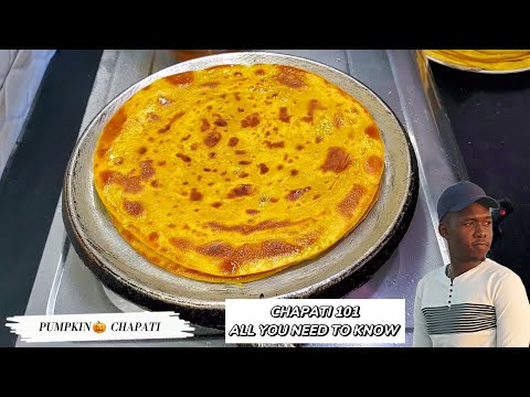 Pumpkin Chapati Recipe || How to make Soft Layered Pumpkin Chapati at home || Chapati ya Malenge