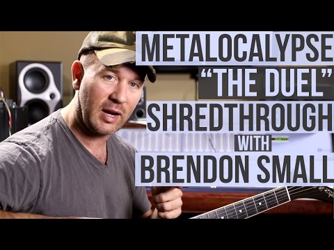 Metalocalypse - "The Duel" SHREDTHROUGH with Brendon Small