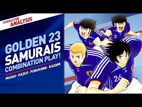 Character Analysis Masao, Kazuo, Furukawa & Kazami - Captain Tsubasa Dream Team [Golden 23 Samurai]