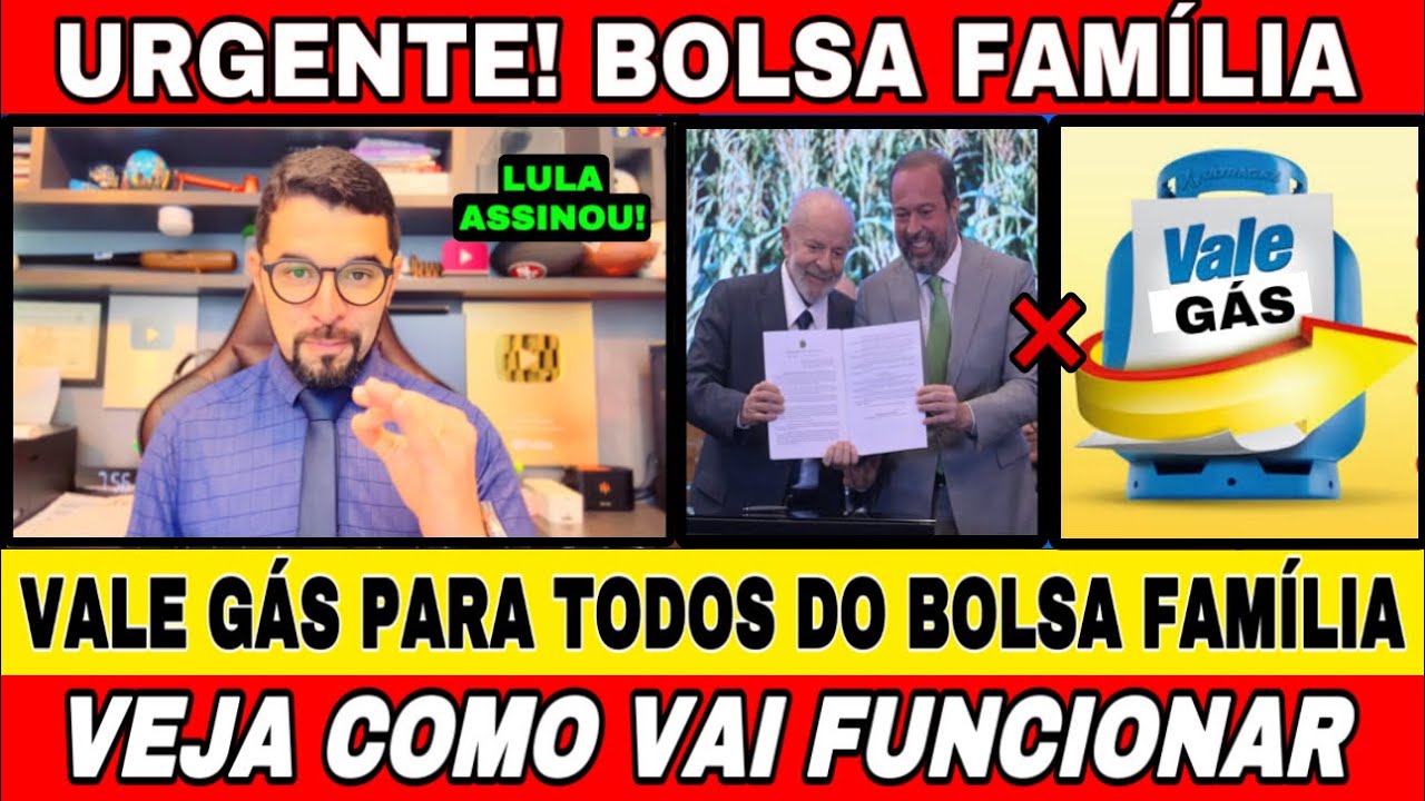 AUXÍLIO GÁS SERÁ PRA TODOS DO BOLSA FAMÍLIA QUEM VAI RECEBER? COMO VAI FUNCIONAR? ONDE SE INSCREVER?