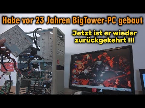 Kostenloser BigTower PC von 1996 ⭐ AMD K6 ⭐ 80MB RAM ⭐ Toprechner Originalzustand
