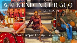 Exploring Chicago in Fall 🍂 | Pumpkin Pop-Up + Celebration Night