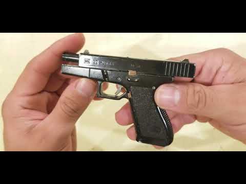 1/2.5 Scale Glock 22 with homemade suppressor (display model)