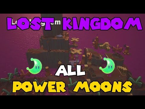 Super Mario Odyssey - Lost Kingdom All Power Moons