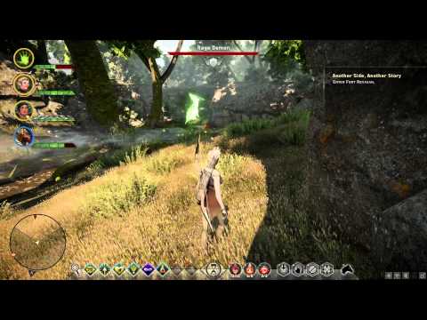 Let's Play Dragon Age Inquisition Episode 30 Elven Ruins and Demons