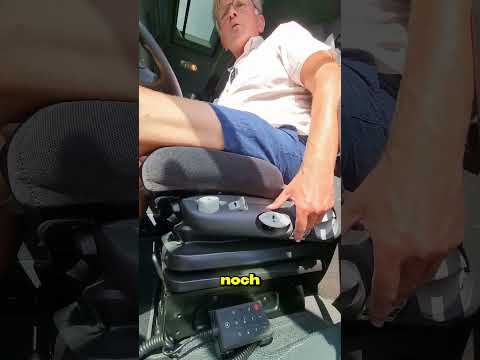 🚛 LKW-Sitz richtig einstellen – so sitzt du perfekt!