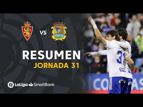 Resumen de Real Zaragoza vs CF Fuenlabrada (2-1)