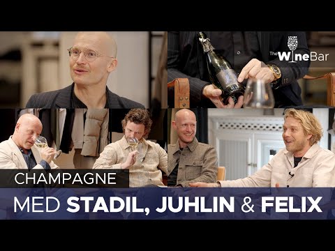 Christian Stadil, Richard Juhlin & Felix Smith nørder Champagne i The Wine Bar