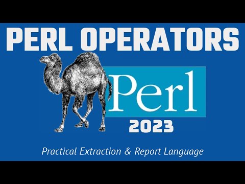 5 Perl Operators - YOU MUST KNOW - 2023