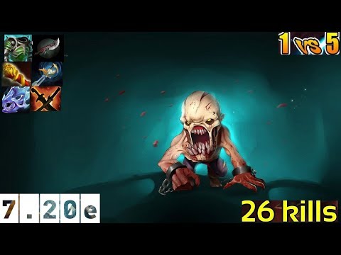 NEW CANCER HERO LS MID VS SVEN | DOTA 2 7.20e EZ 26 KILL | BEST COMEBACK EVER