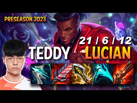 Teddy LUCIAN vs EZREAL ADC - KR Ranked