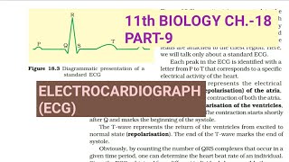 Class 11 Biology|Ch.-18 |Part-9||Electrocardiograph||Study with Farru