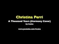 Christina Perri - A Thousand Years (Acapella with ...