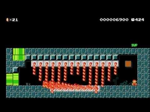 The Cube: 9 Rooms, 9 Challenges by Jocchan - Super Mario Maker - No Commentary 1AC