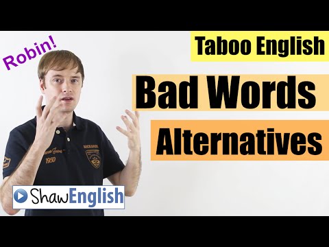 English Bad Words Alternatives