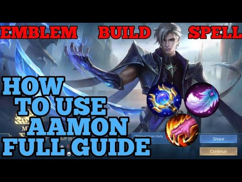 14 Kills Full Aamon Guide With Rotation ~ Top 1 Global Build ~ MLBB #mlbb #aamon #eudoriamlbb