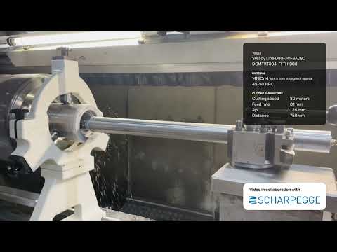 Anti-Vibration Deep Hole Boring Bar Solution Demo | Seco Tools