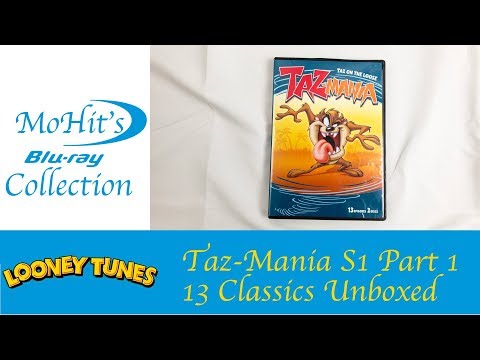 Taz-Mania Season 1 Part 1 Taz on the Loose Unboxing