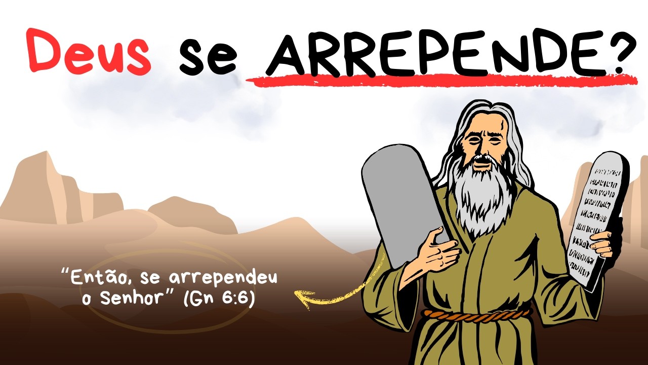 Se Deus sabe de tudo, como Moisés mudou o pensamento de Deus?