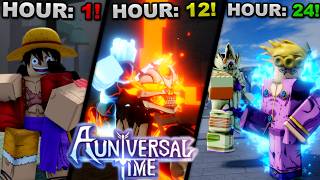I Spent 24 Hours Playing Roblox A Universal Time... Here&#39;s What Happened!