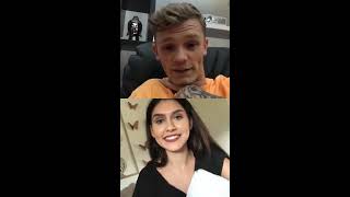 Charlie Lenehan - Live stream with Ana Lisa Kohler (29.06.2018) - Couple Goals😍💞
