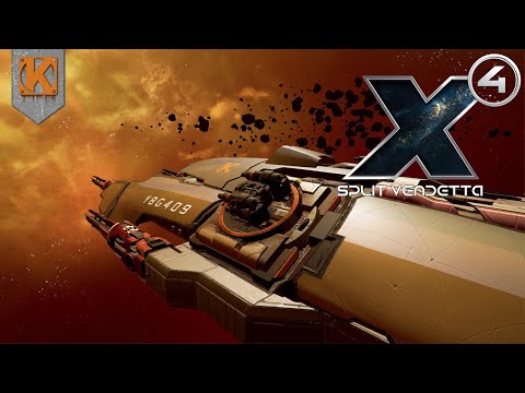 X4: Foundations - Split Vendetta | STEALING STATION BLUEPRINTS | Let's Play X4 Gameplay #6