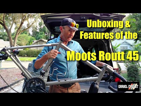 Moots Cycles Routt 45 with Shimano Ultegra Di2 - Unboxing & Features