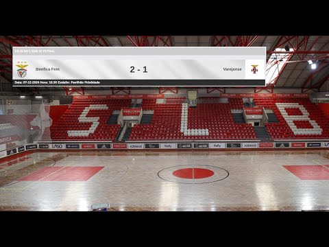 Jornada 10 - SLBenfica vs CF Varejense (1ªparte)