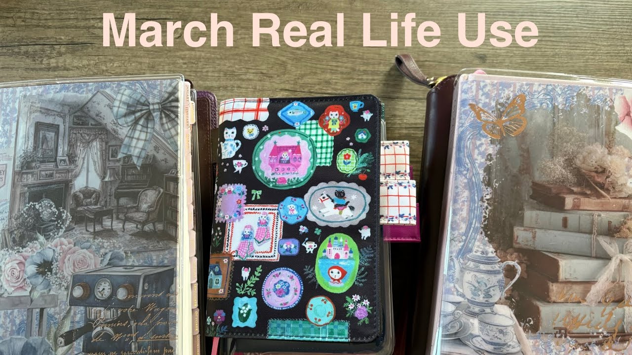 How I Actually Used My Planners ✿ | A Realistic March System