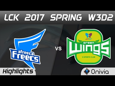 AFS vs JAG Highlights Game 2 LCK Spring 2017 W3D2 Afreeca Freecs vs Jin Air Green Wings   YouTube 72