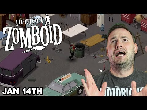 Vehicle Disasters! Hit a Deer & Van stopped working! - Project Zomboid!