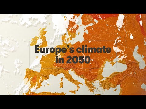 Климат Европы в 2050 году