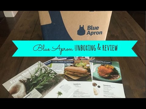Blue Apron Unboxing & Review Video