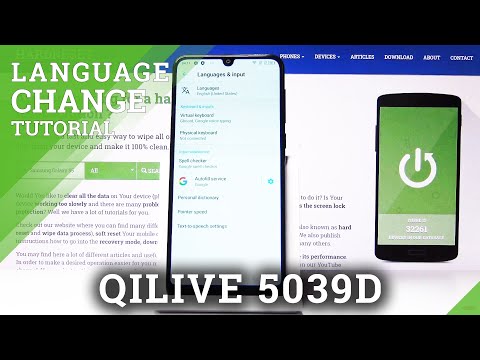How to Change Language on QILIVE 5039D – Explanatory Video