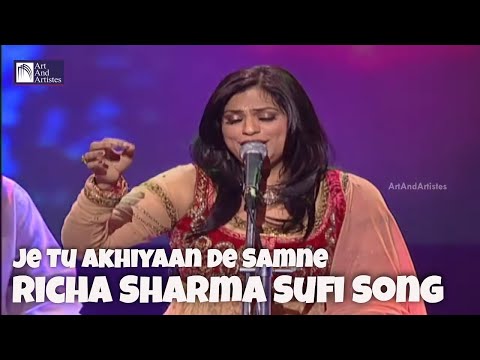 Music of India | Je Tu Akhiyaan De Saamne by Richa Sharma | Superhit Sufi Song