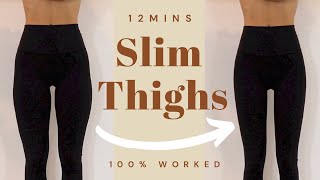 Download lagu 12min Slim Thighs Workout | 100% Toned INNER & OUTER thigh mp3