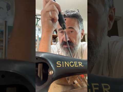 Vintage Singer 15-91: Re-wiring a Lamp at the Sewing Machine Orphanage