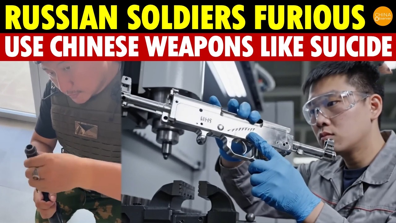 Russian Soldiers Furious! Forced to Use Chinese Weapons—Feels Like Suic*de