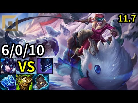 Sejuani Top vs Nocturne - KR Grandmaster | Patch 11.7