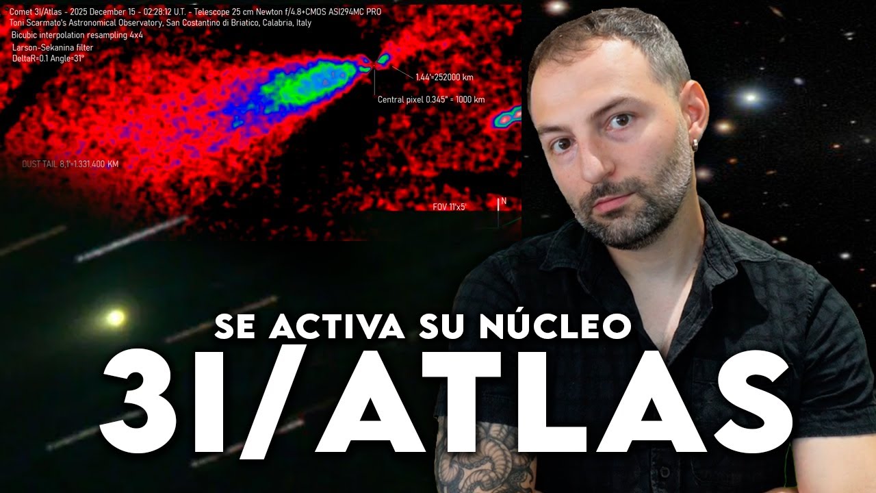 3I/ATLAS ACTIVA ALGO MUY RARO en su Núcleo al Acercarse a la Tierra