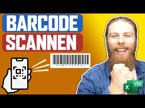 Barcode scannen und Produkt aus Datenbank anzeigen (+ kostenloser Download) | Excel VBA