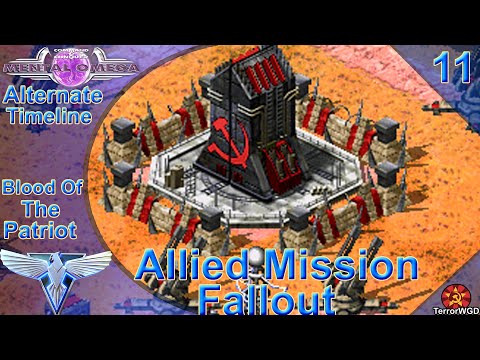 Mental Omega 3.3.4│Red Alert 2 Remake│Allied Mission 11│Fallout