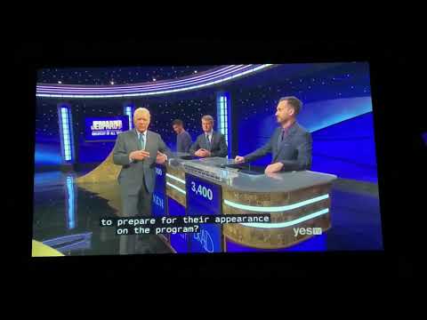 Double Jeopardy contestant chat, Greatest of All Time Day 3, Game 1 - how they prepared (1/9/20)